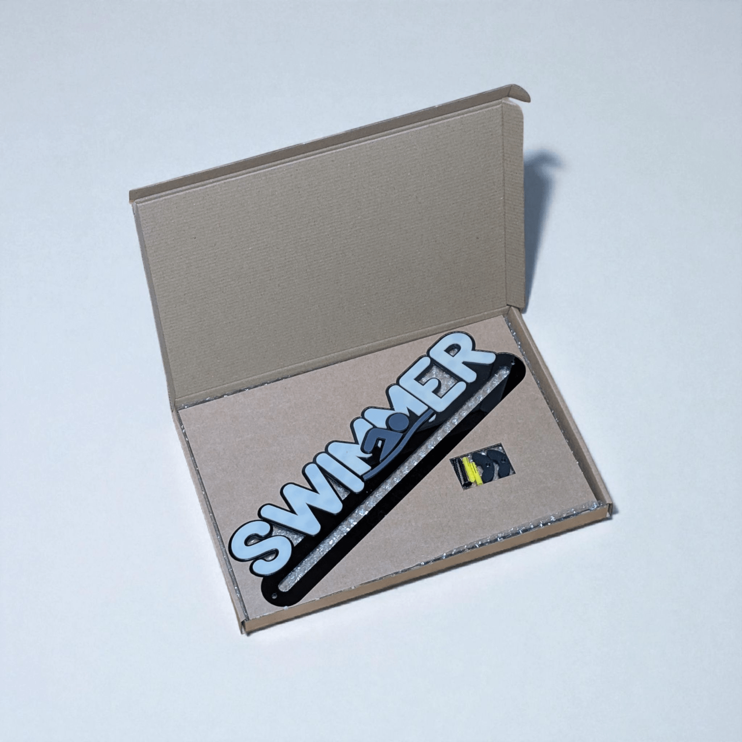 Swimmer Medal Hanger - Text & Icon - Image 3