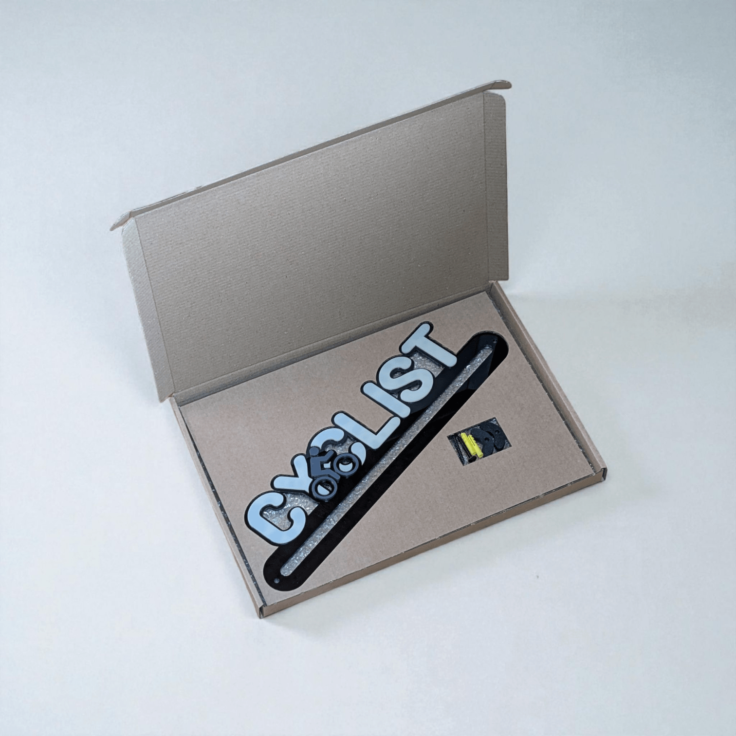 Cyclist Medal Hanger - Text & Icon - Image 3